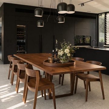 Ghế ăn onyx nâu